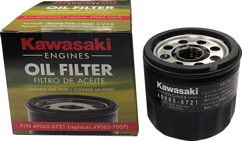 kawasaki fr691v oil filter cross reference. . Kawasaki 49065 cross reference